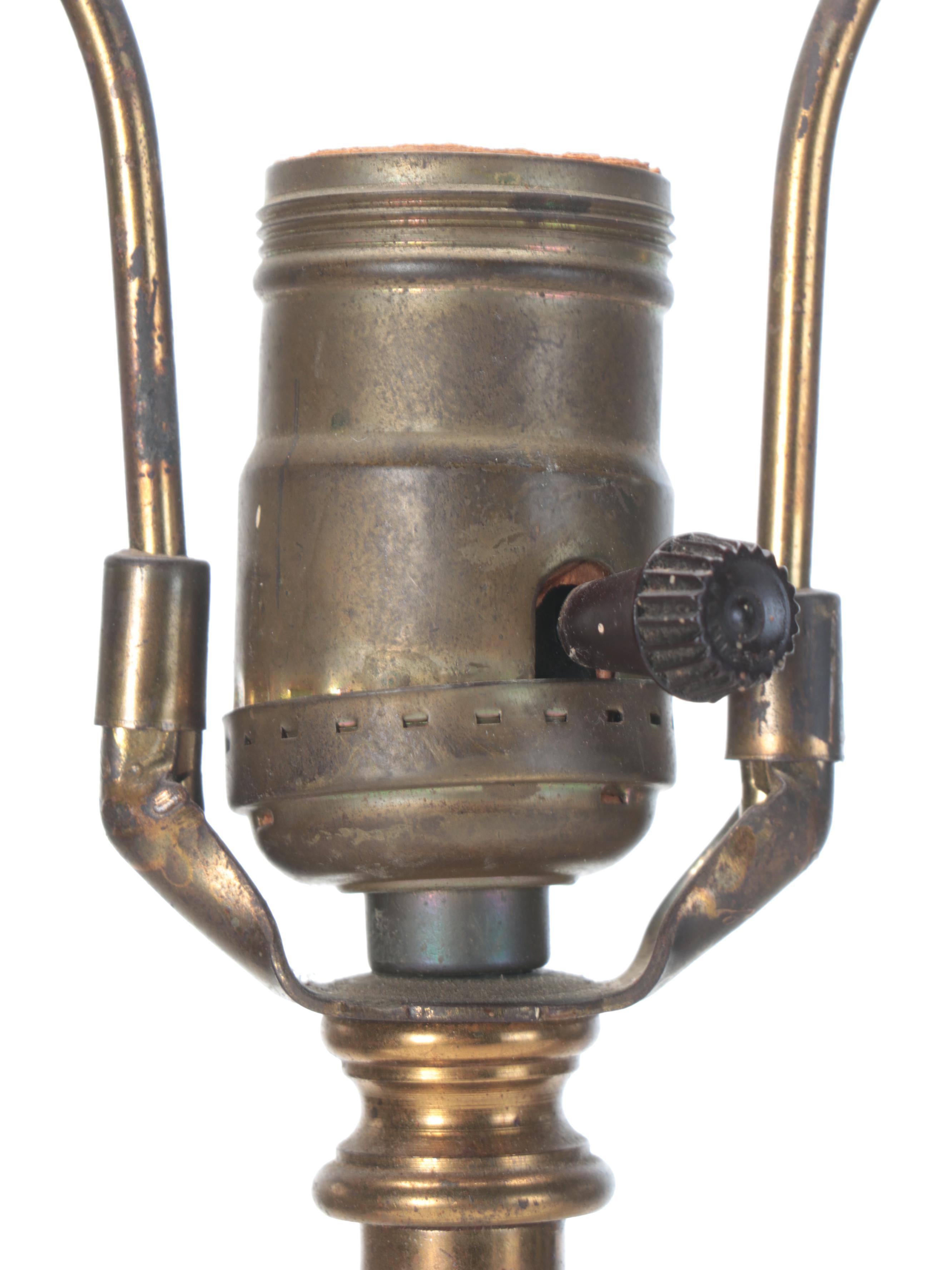 Brass Colored Metal Floor Lamp, Mid20th Century EBTH