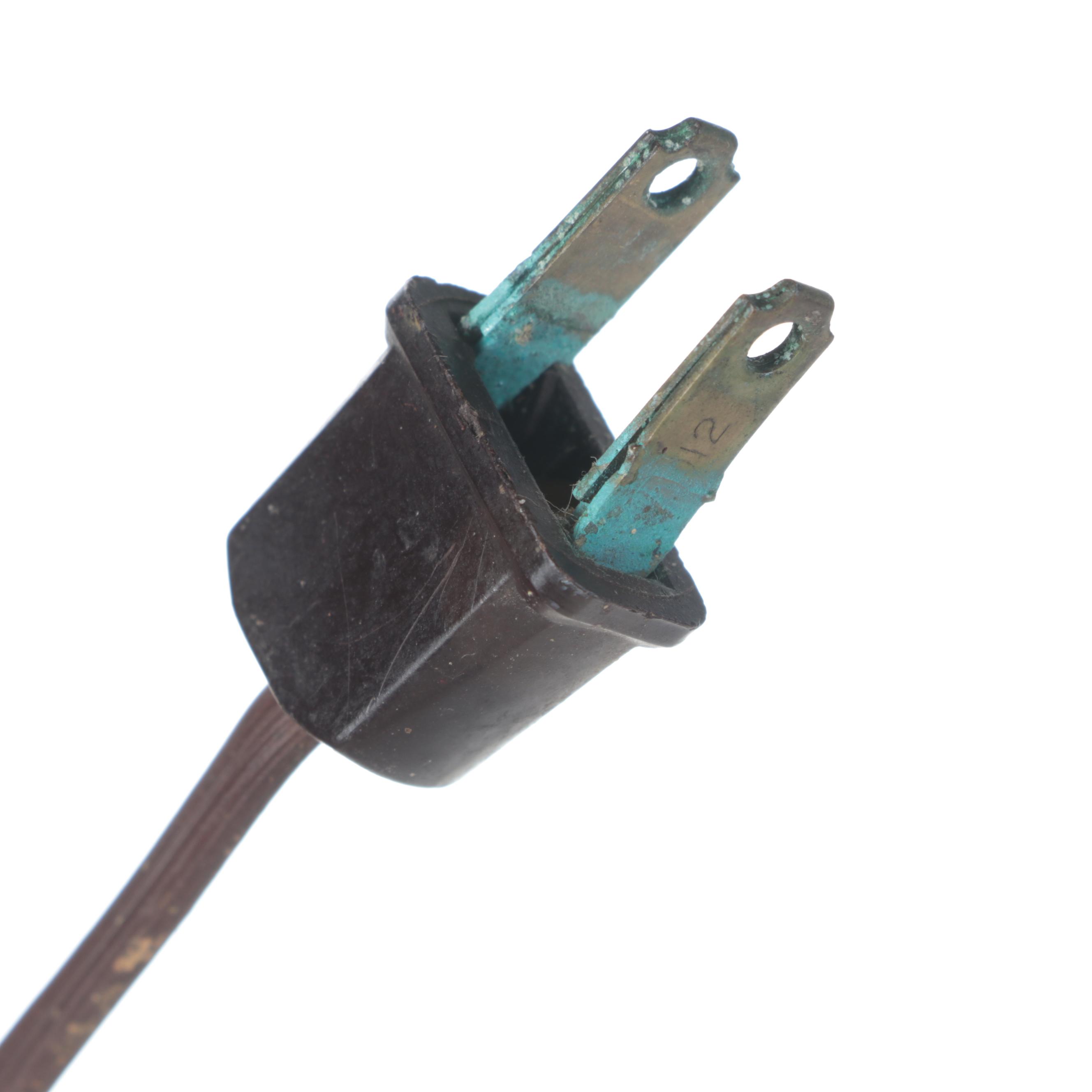 Brass Colored Metal Floor Lamp, Mid20th Century EBTH