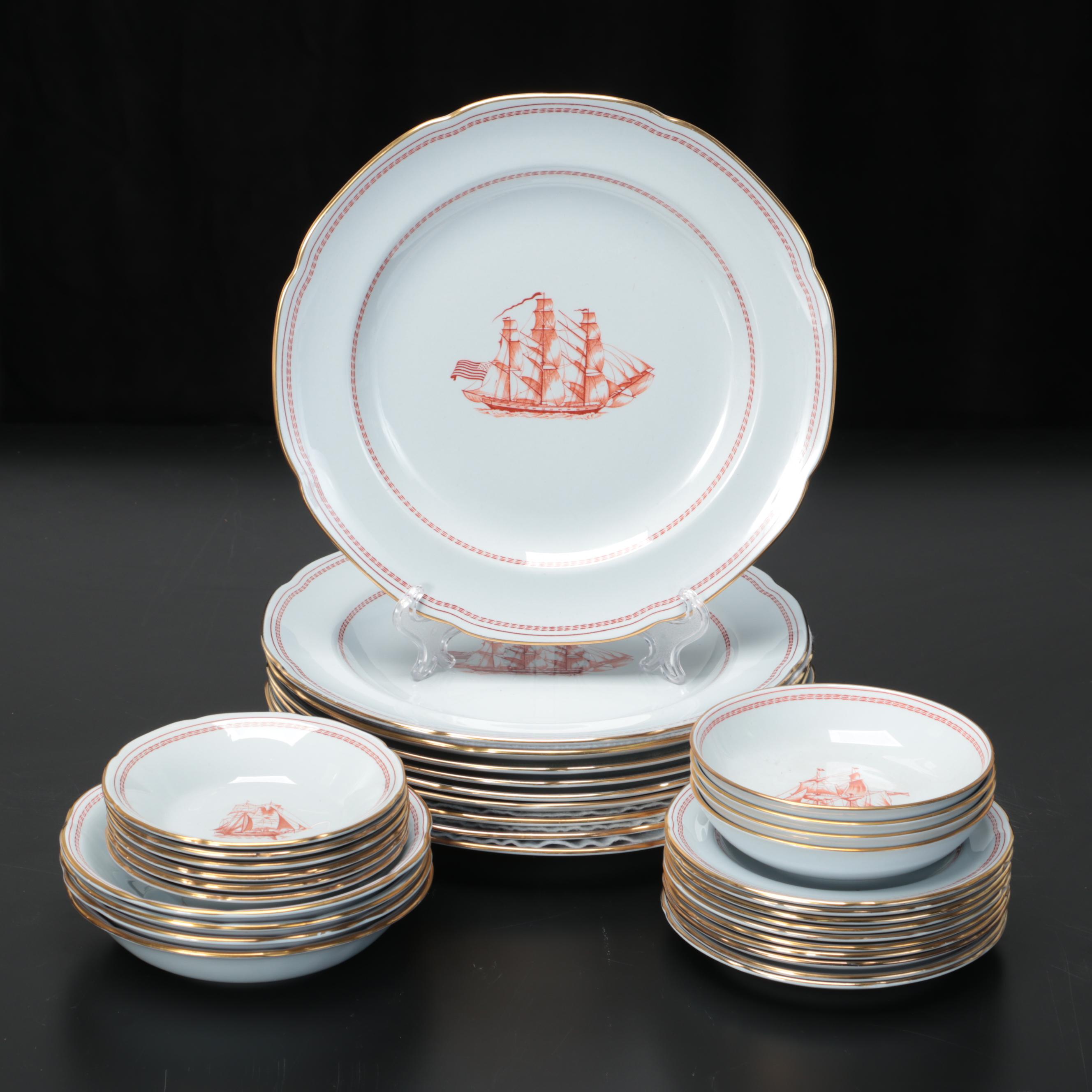 Spode "Trade Winds Red" Tableware, 19621993 EBTH