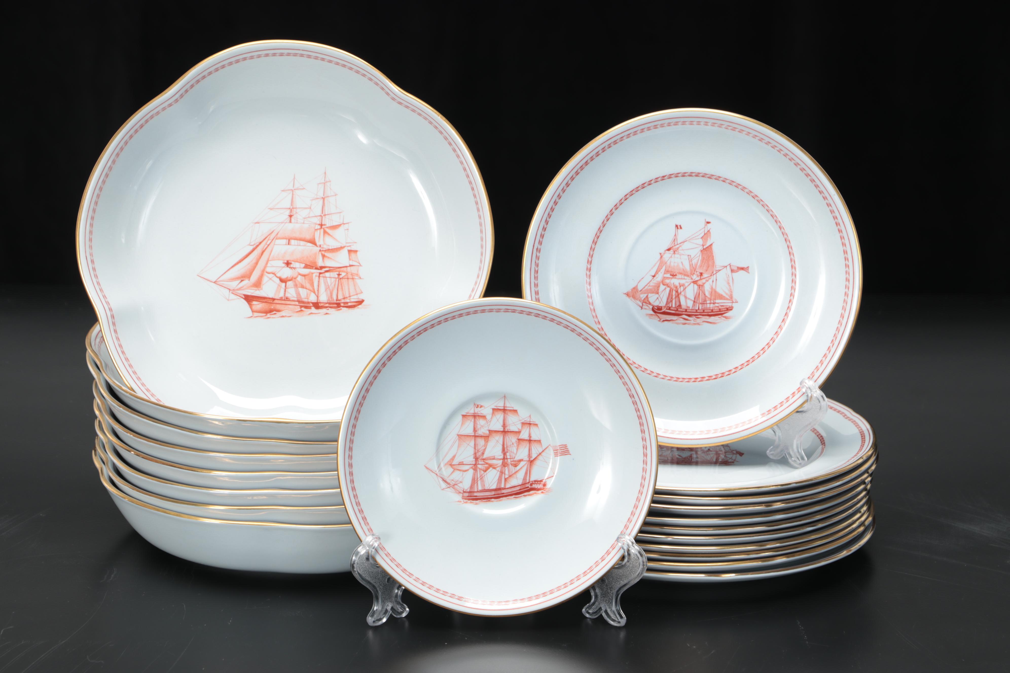 Spode "Trade Winds Red" Tableware, 19621993 EBTH