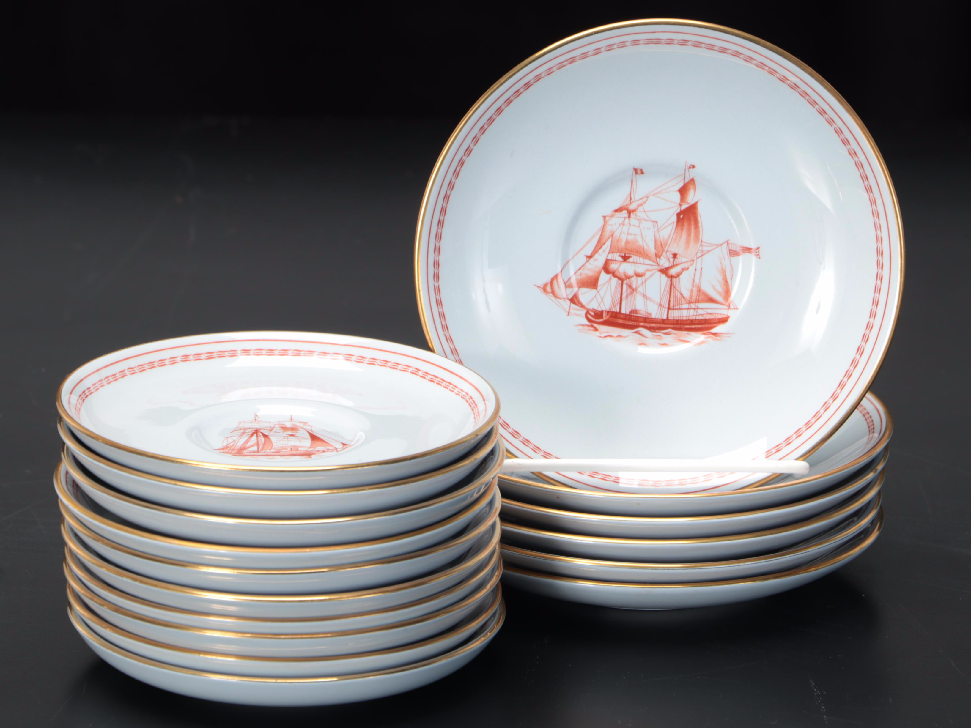 Spode "Trade Winds Red" Tableware, 19621993 EBTH