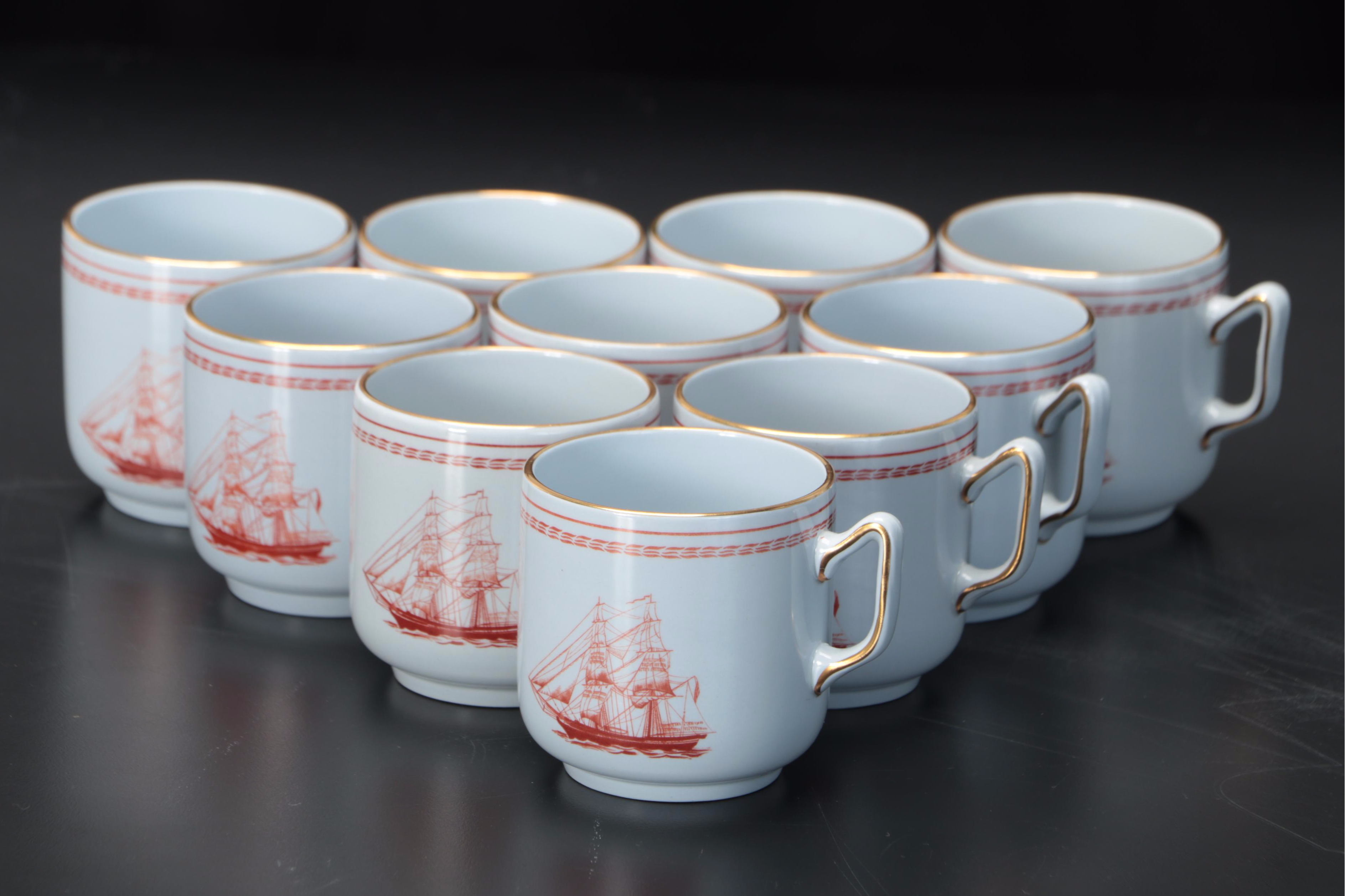 Spode "Trade Winds Red" Tableware, 19621993 EBTH