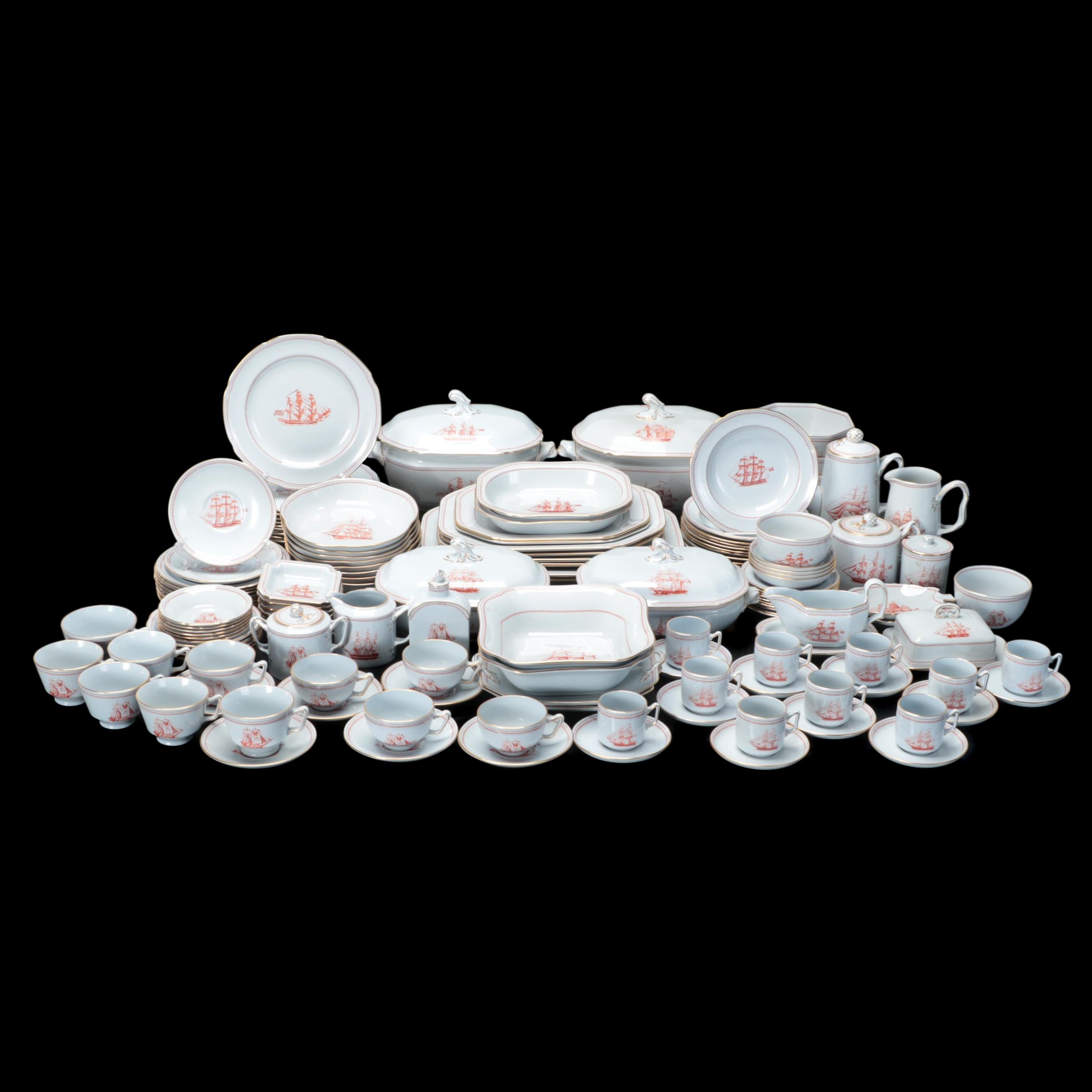 Spode "Trade Winds Red" Tableware, 19621993 EBTH