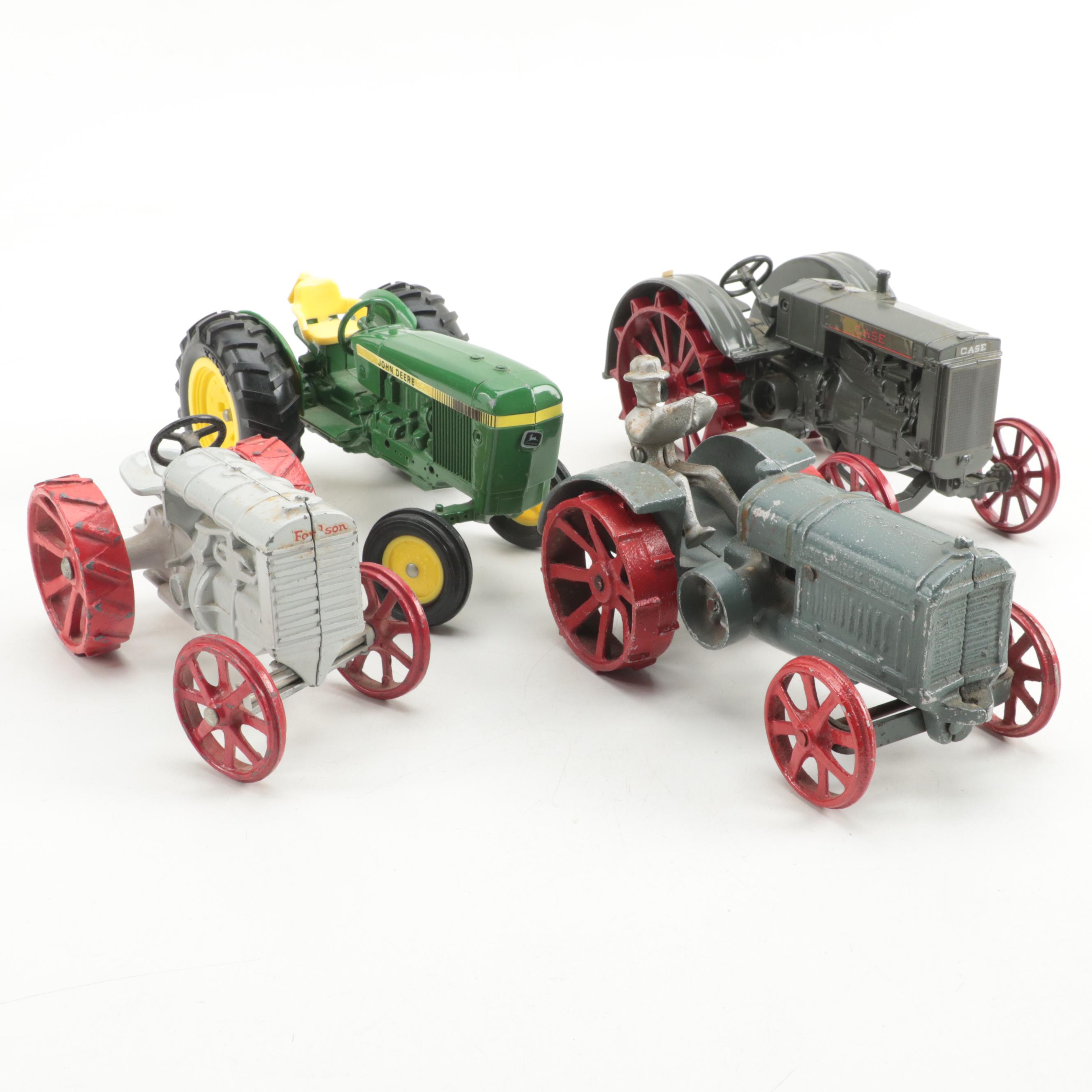 Arcade McCormick Deering with John Deere, Case and Other Diecast Metal ...