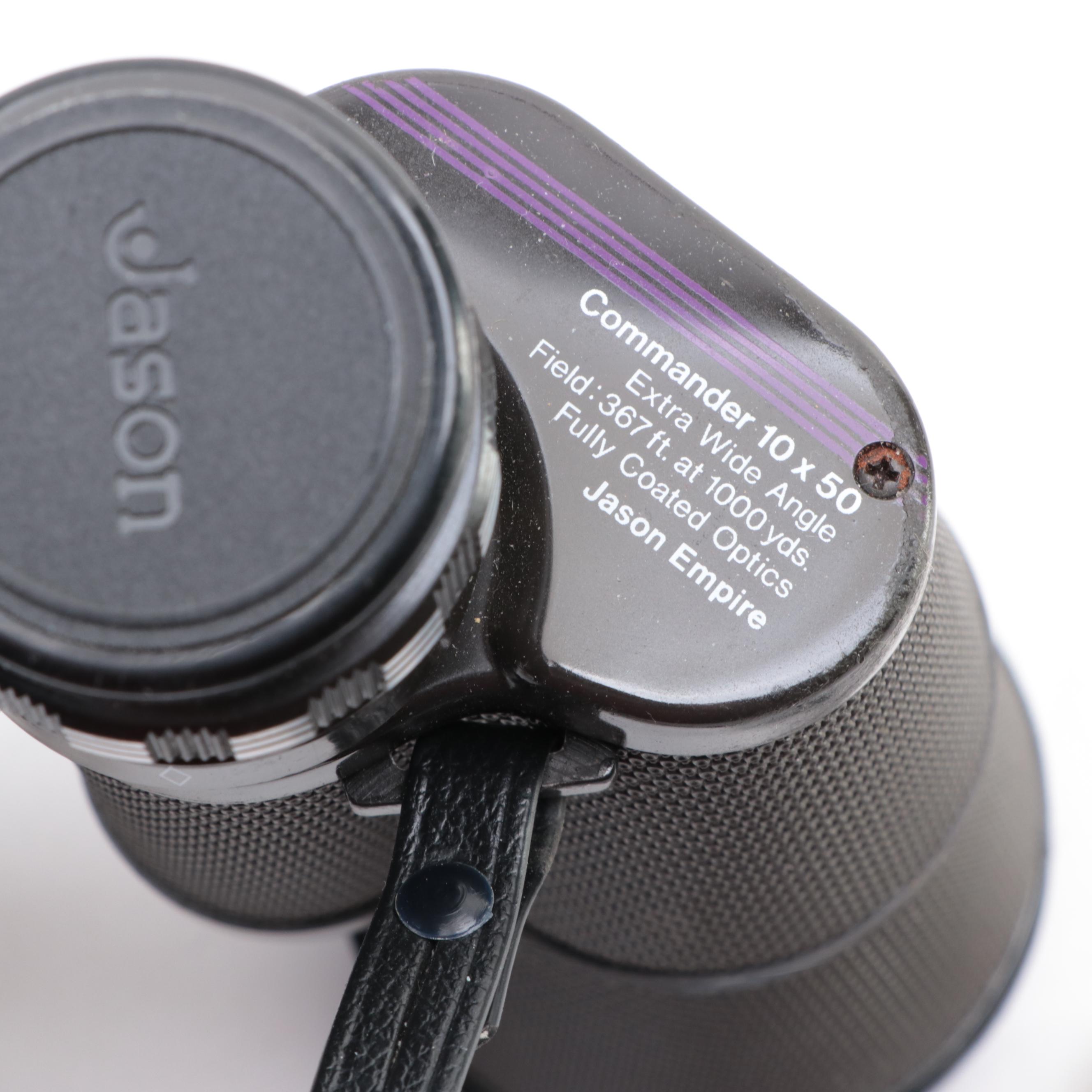 Jason Model 161F Commander Binoculars with Case EBTH