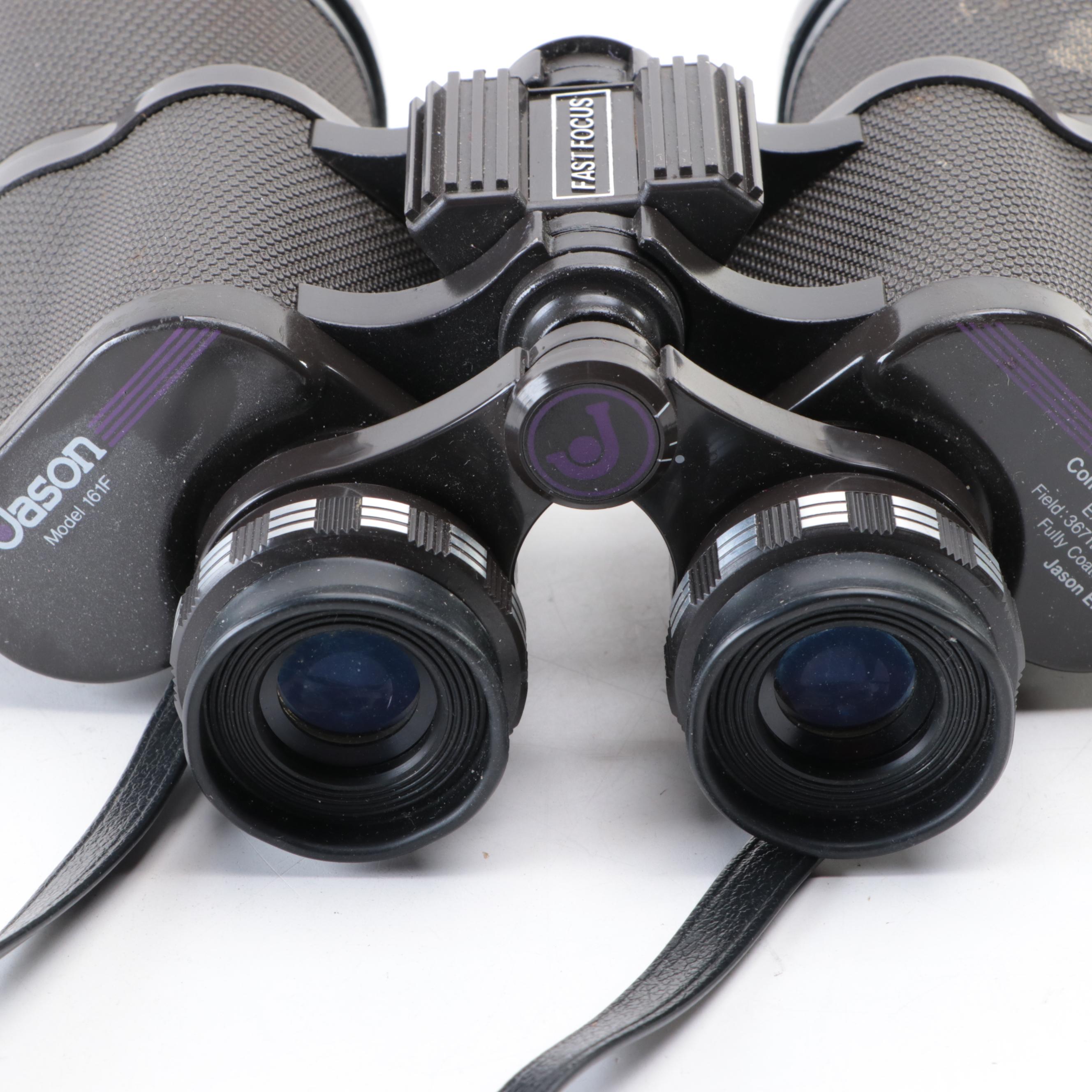 Jason Model 161F Commander Binoculars with Case EBTH
