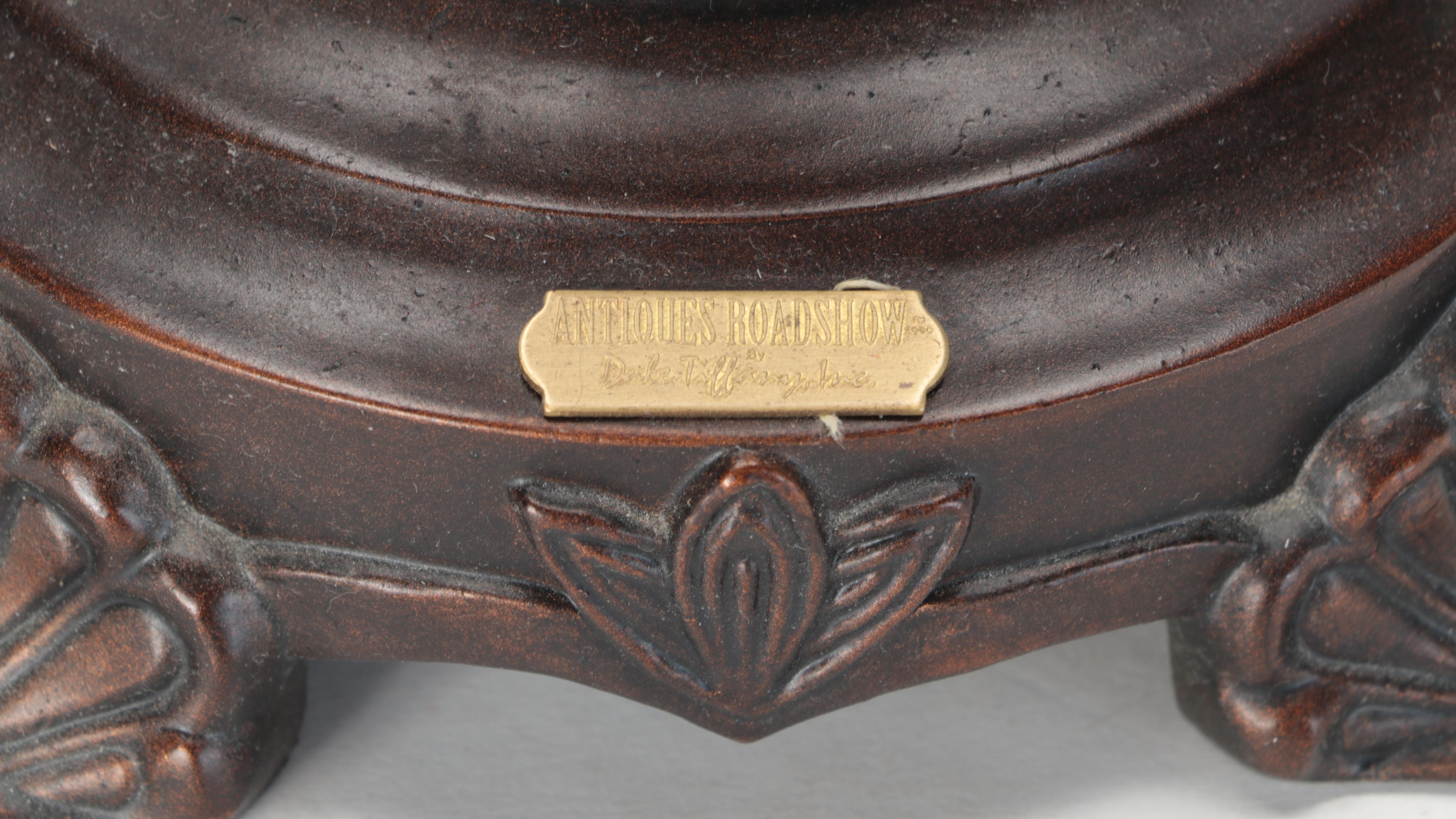 Dale Tiffany "Antiques Roadshow" Neoclassical Style Table Lamps EBTH