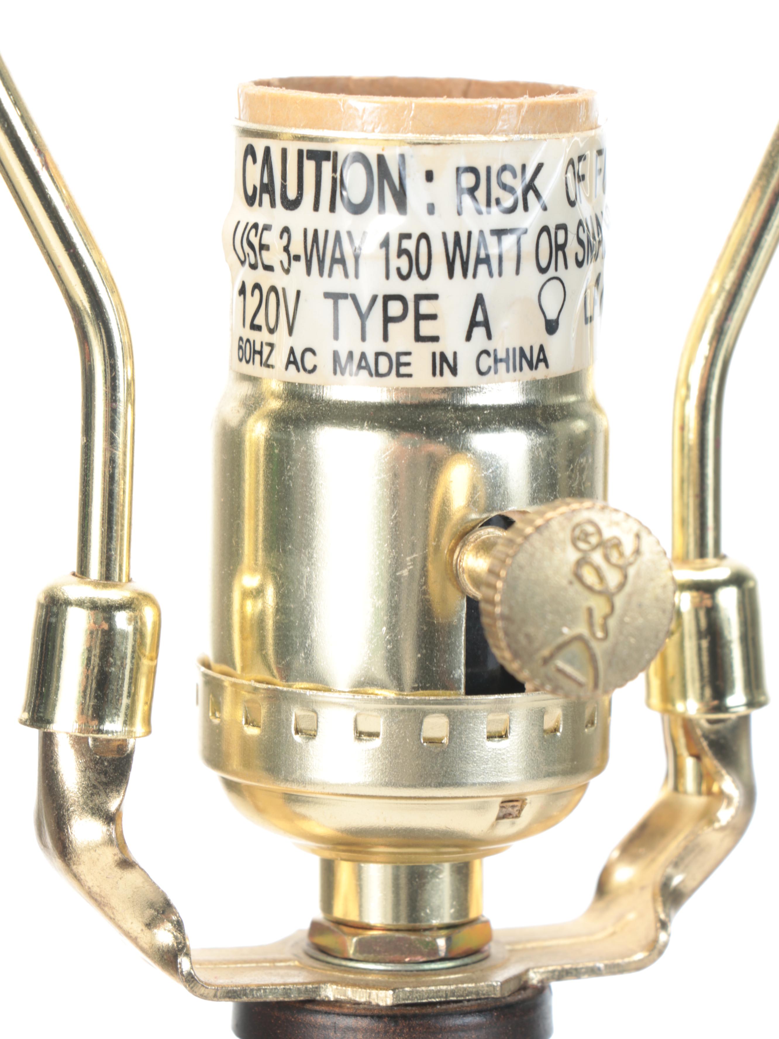 Dale Tiffany "Antiques Roadshow" Neoclassical Style Table Lamps EBTH