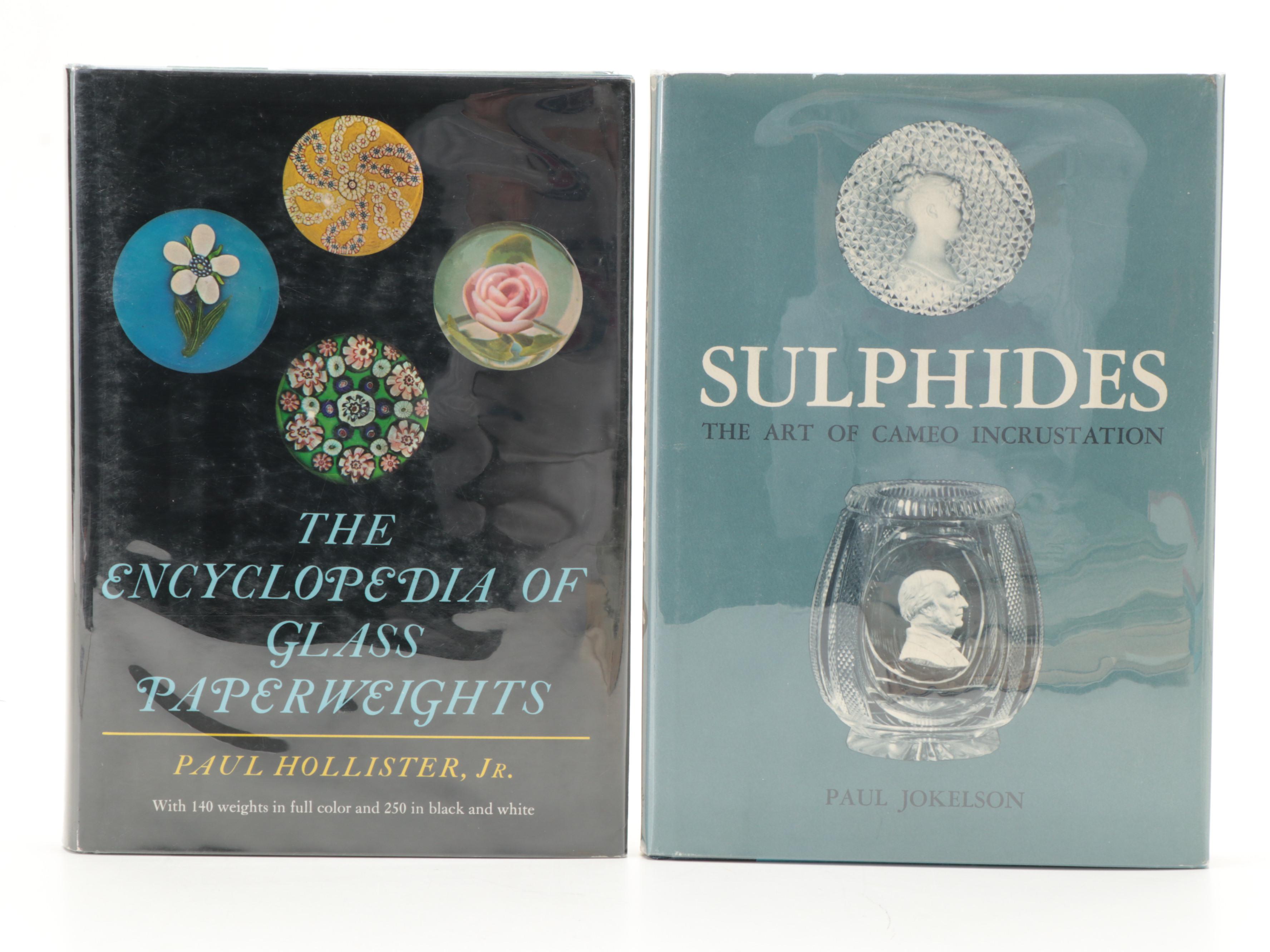 "Identifying Antique Paperweights Millefiori" with Other Glass Collector Books EBTH