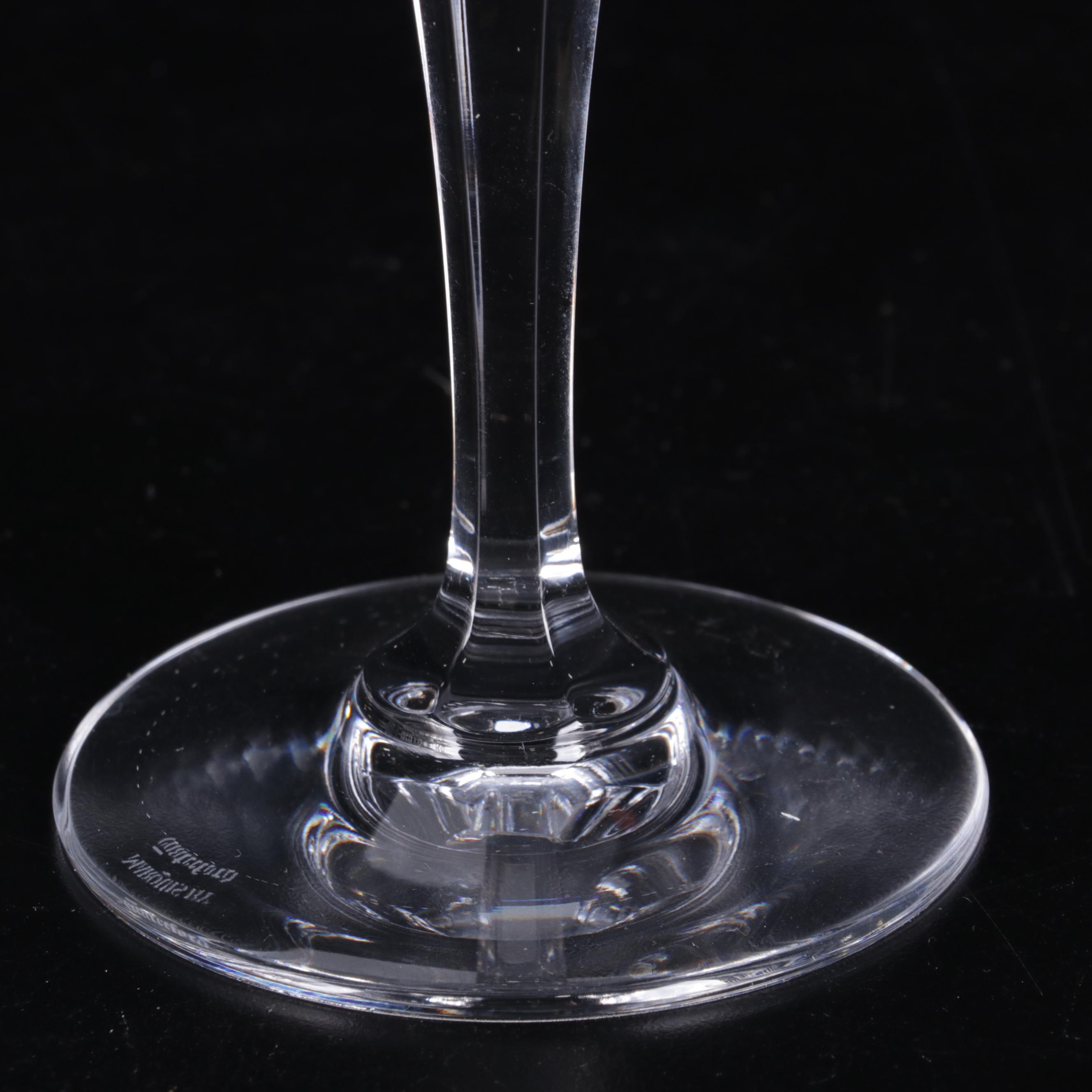 Marquis by Waterford "Hanover Gold" Crystal Goblets and Iced Tea