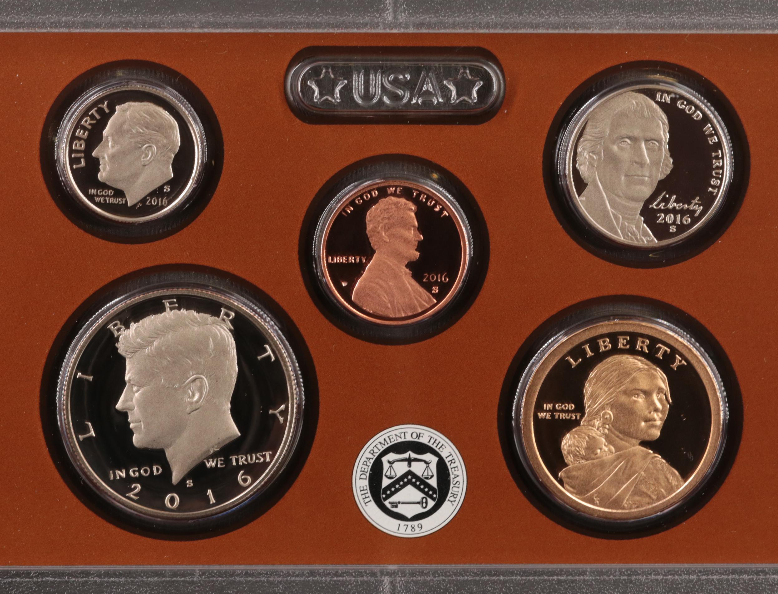Four Different U.S. Proof Sets, 20132016 EBTH
