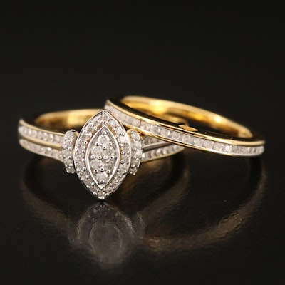 Sterling Diamond Rings