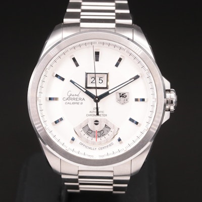 TAG Heuer Grand Carrera GMT Chronometer Wristwatch