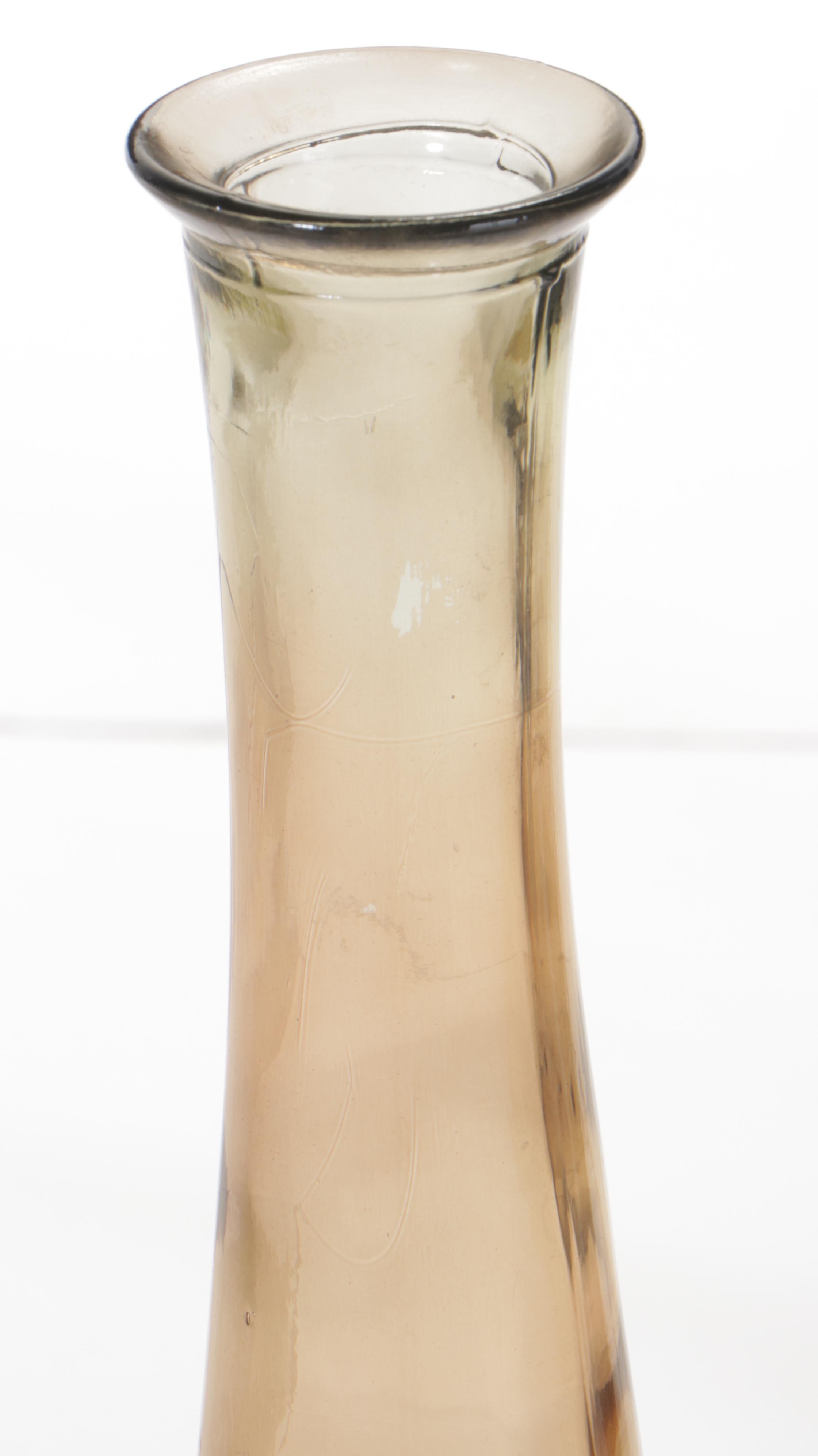 Vidrios San Miguel HandMade Recycled Glass Floor Vase with Decorative