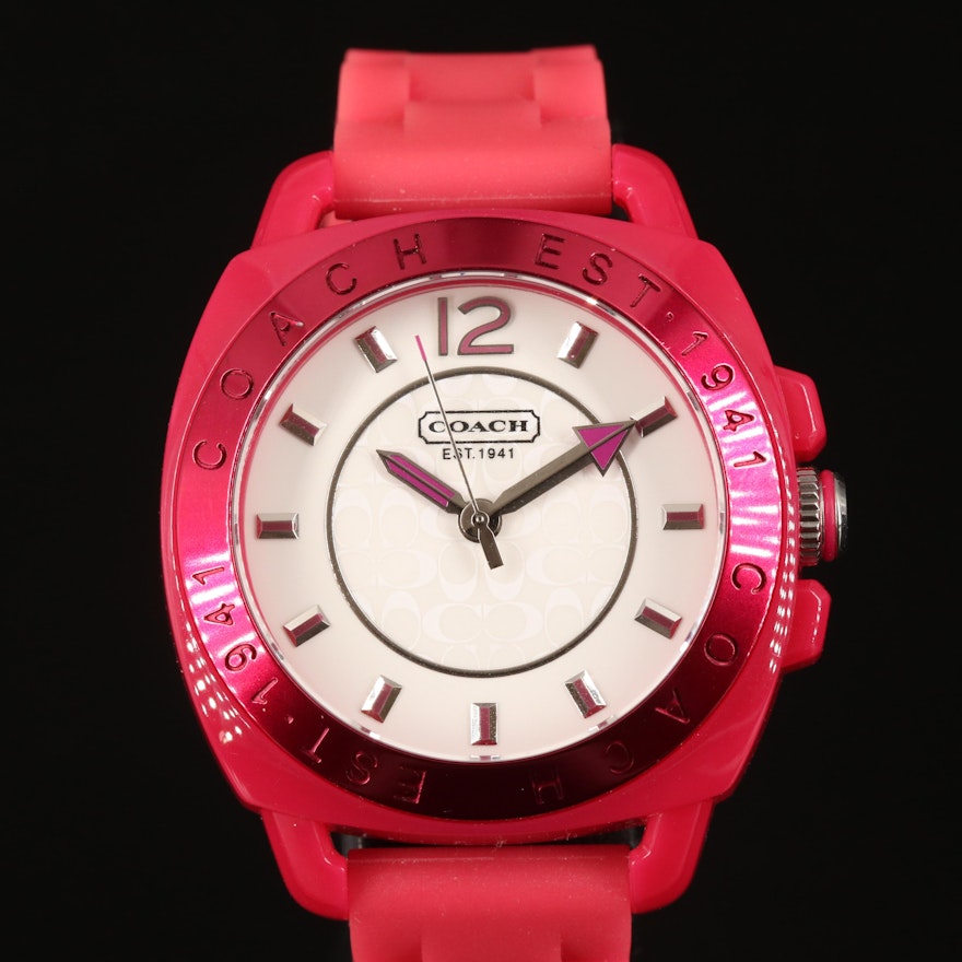 Coach Pink Quartz Wristwatch
