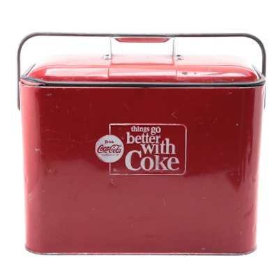 Progress Refrigerator Co. Coca-Cola Portable Cooler, Mid-20th Century