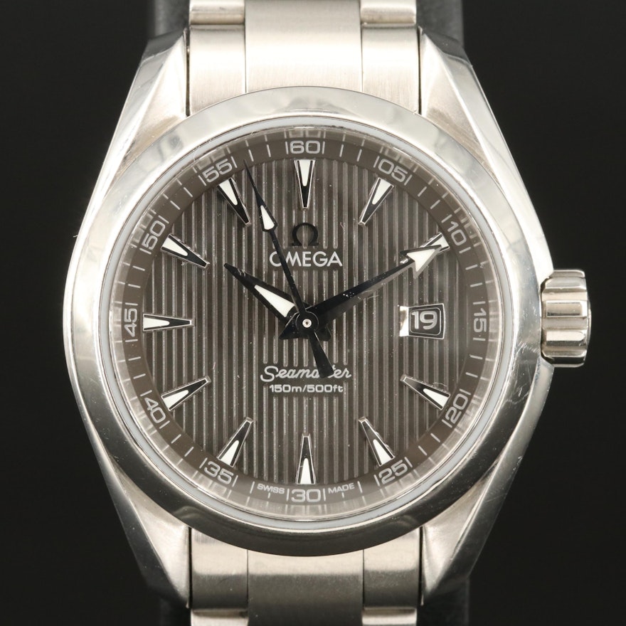 Omega Seamaster Aqua Terra Stainless Steel 150m Wristwatch