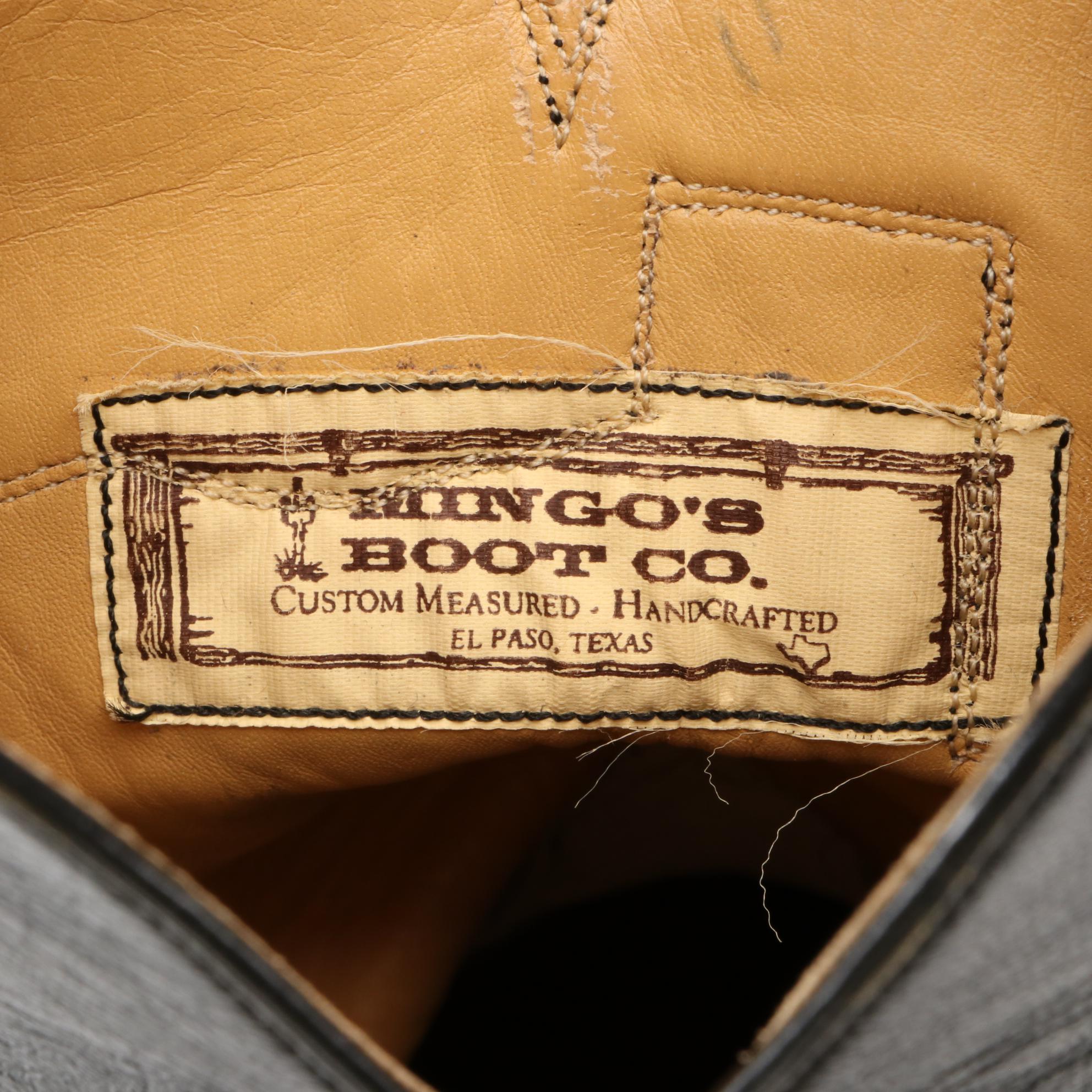 CustomMade Mingo's Boot Co. Western Boots in Alligator Skin and