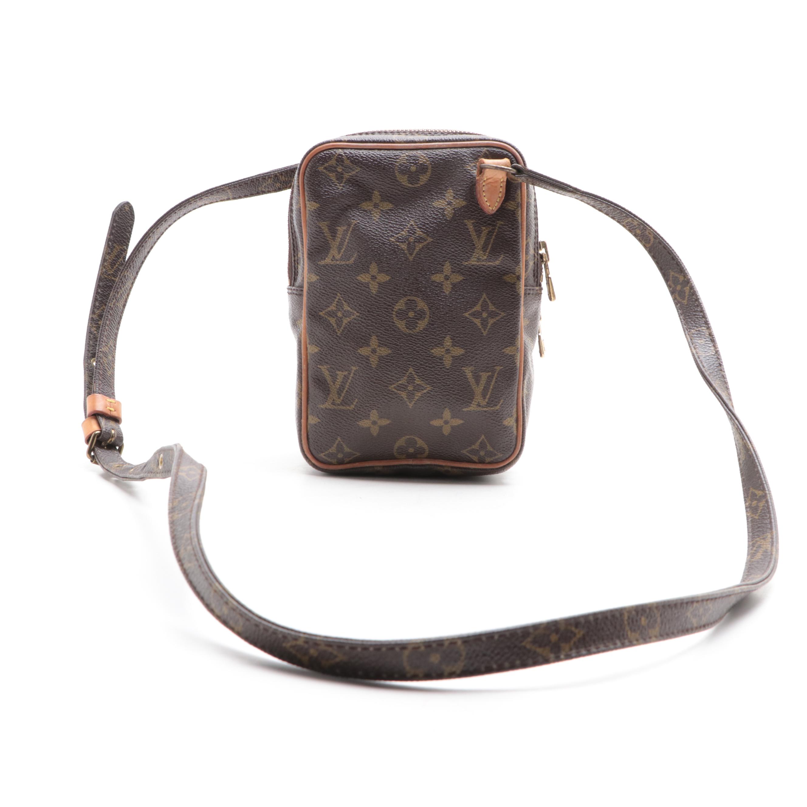 Louis Vuitton Amazone Crossbody Bag in Monogram Canvas/Vachetta Leather