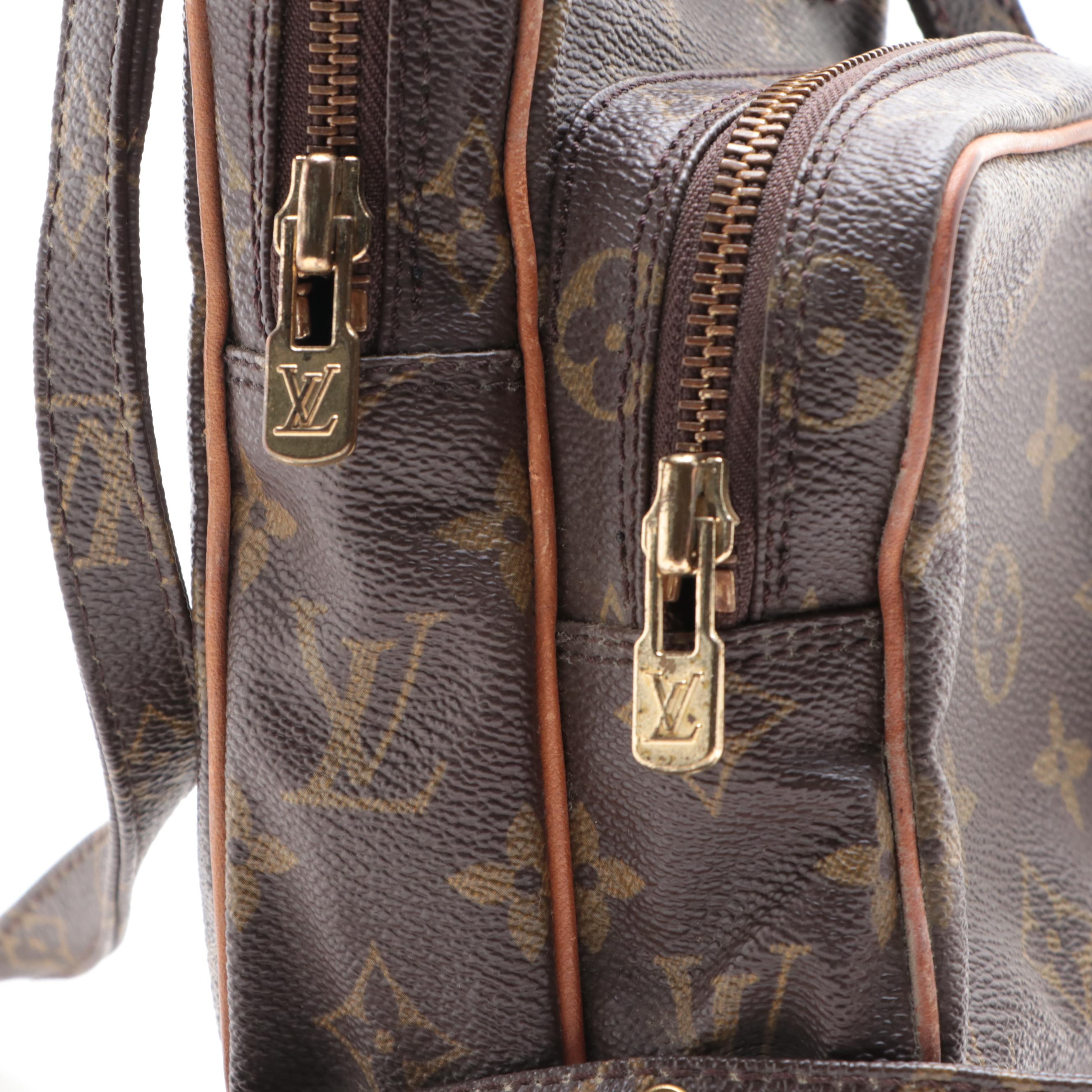 Louis Vuitton Amazone Crossbody Bag in Monogram Canvas/Vachetta Leather