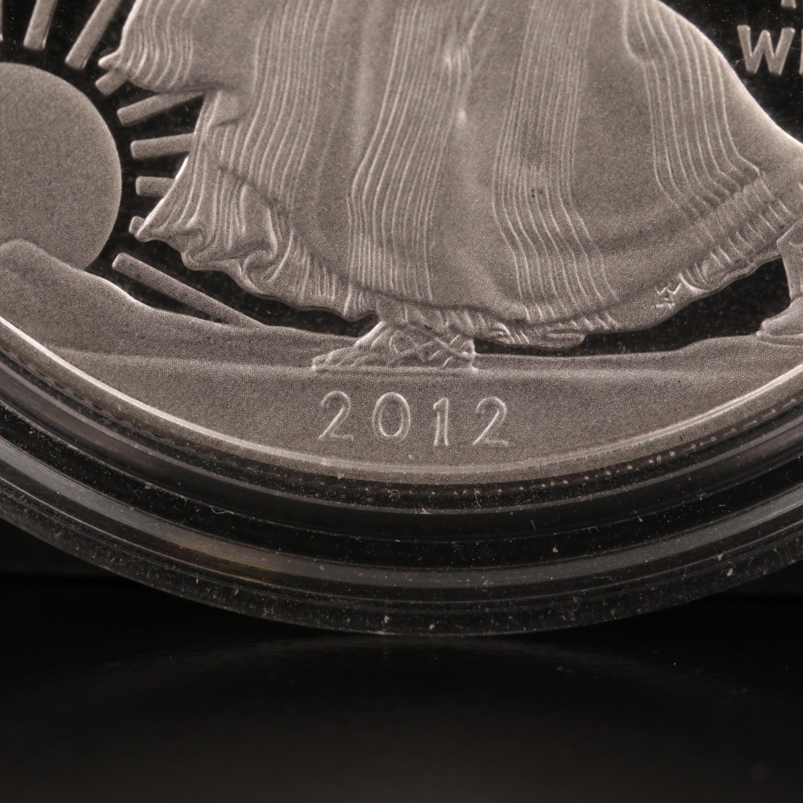 2012 American Eagle San Francisco Two-Coin Silver Proof Set | EBTH