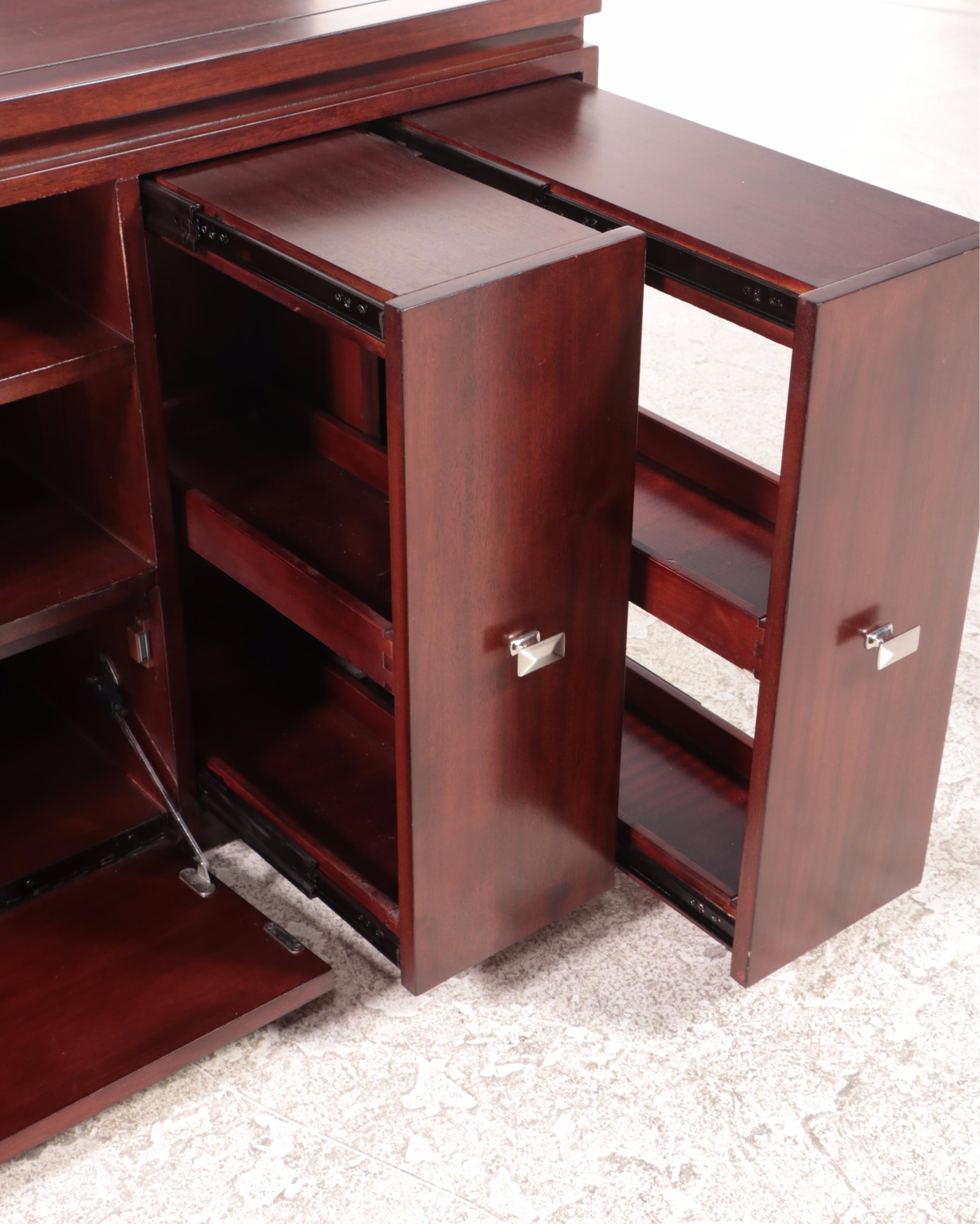 Bernhardt Mahogany Entertainment Console EBTH