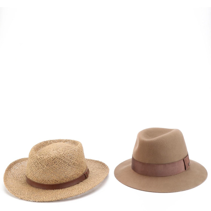 Bushman and Sima International Woven and Felted Hats