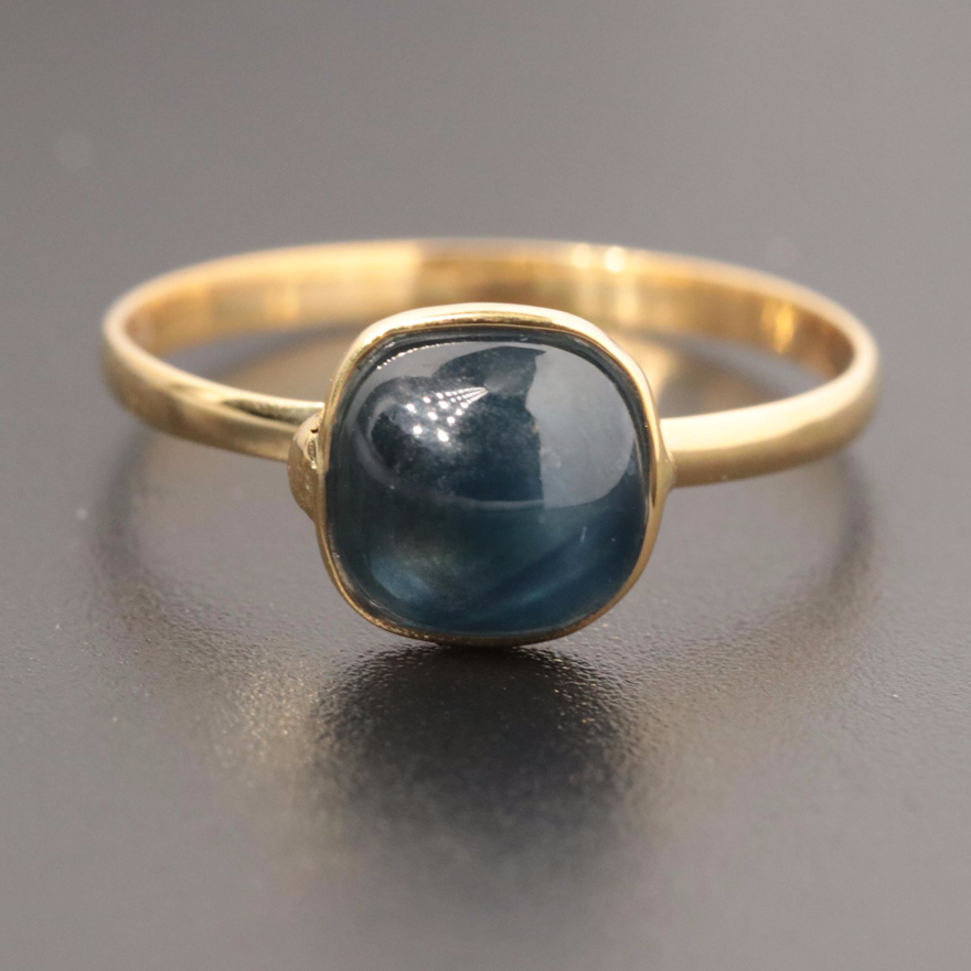 14K Sapphire Ring