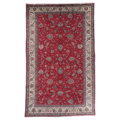 10'5 x 17'1 Hand-Knotted Persian Heriz Room Sized Rug