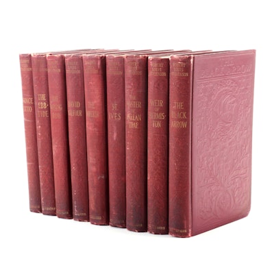 Biographical Edition "Works of Robert Louis Stevenson" Partial Set, 1908–1909
