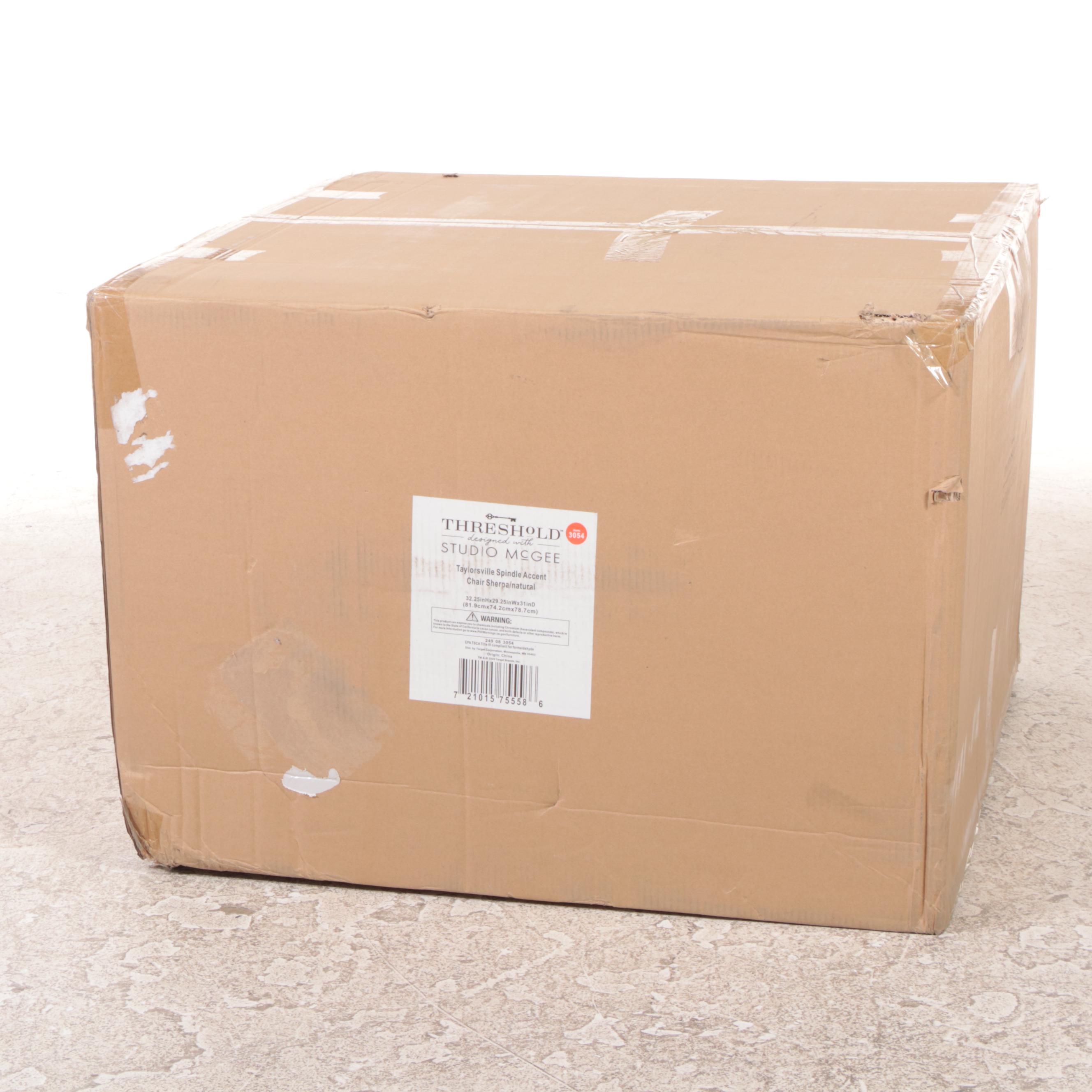 Threshold with Studio McGee Taylorsville Spindle Accent Chair EBTH