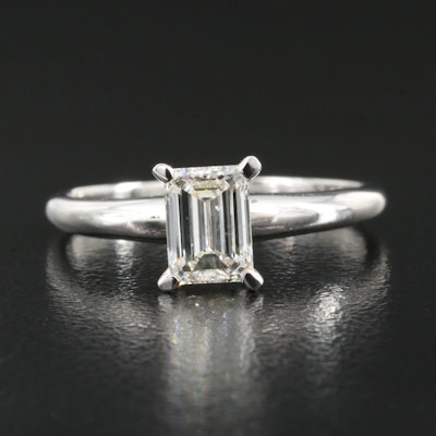 14K 0.88 CT Lab Grown Diamond Solitaire Ring