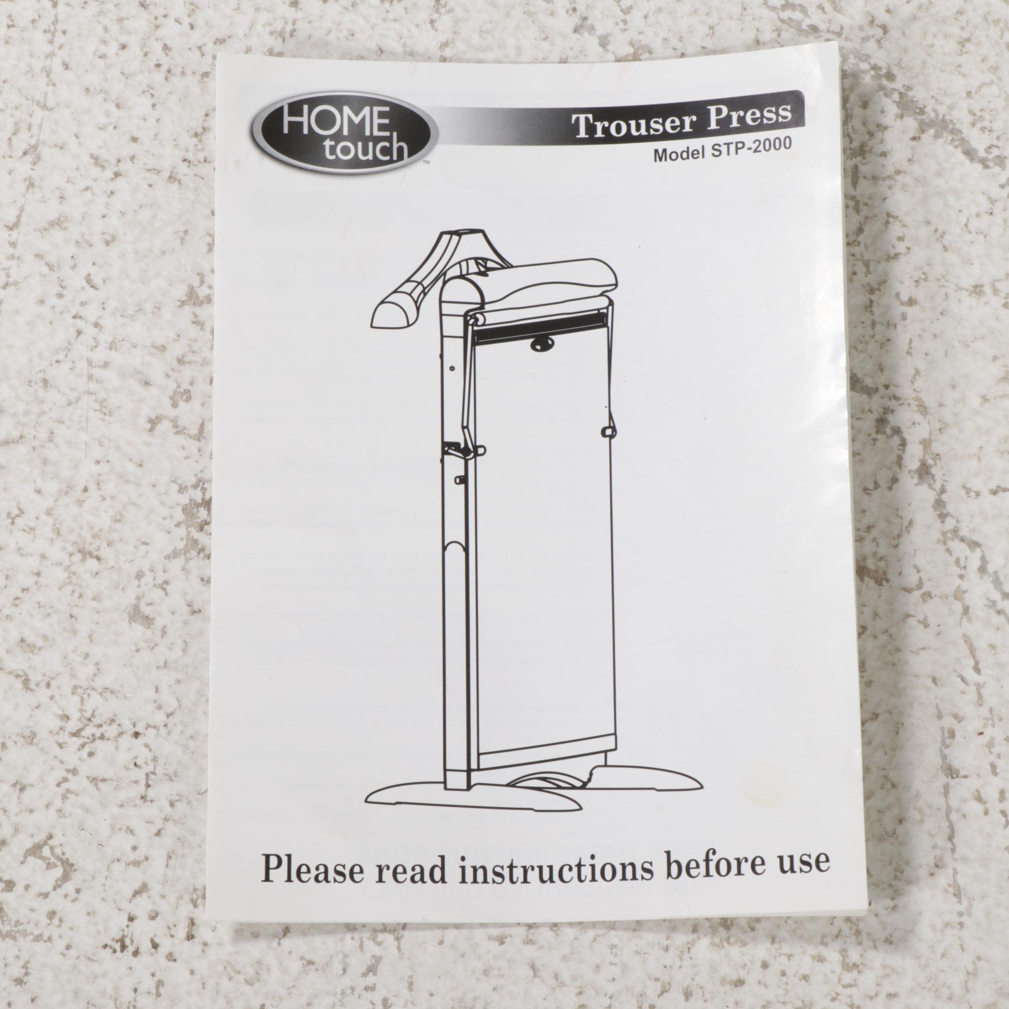 Taylor Precision Products "Home Touch" Trouser Press EBTH