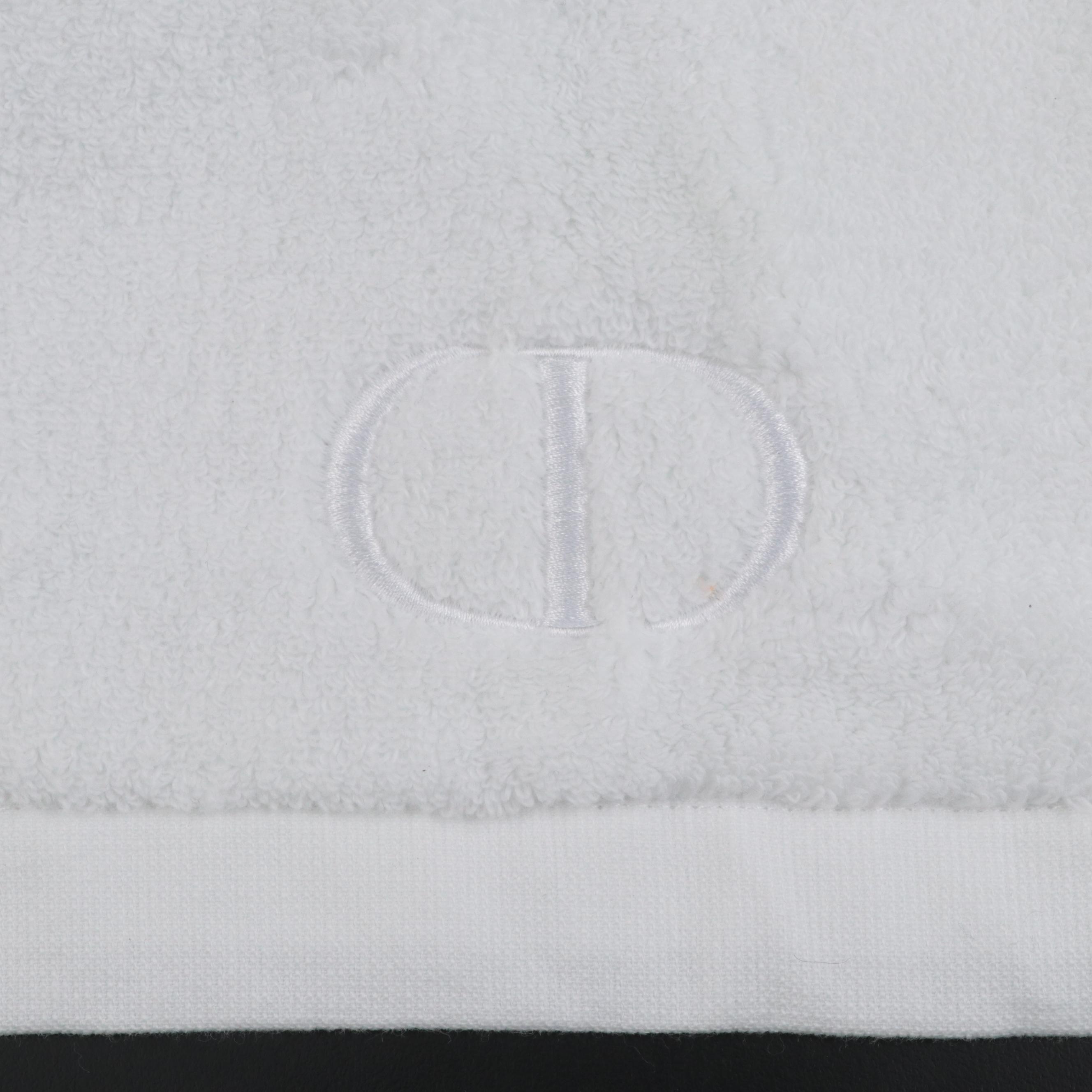 Christian Dior Beauty Monogrammed Cotton Hand Towel EBTH