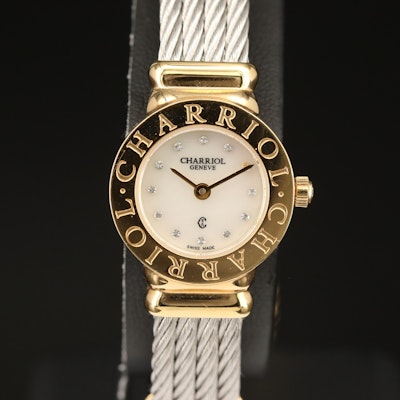 Charriol Two-Tone St. Tropez Quartz Wristwatch
