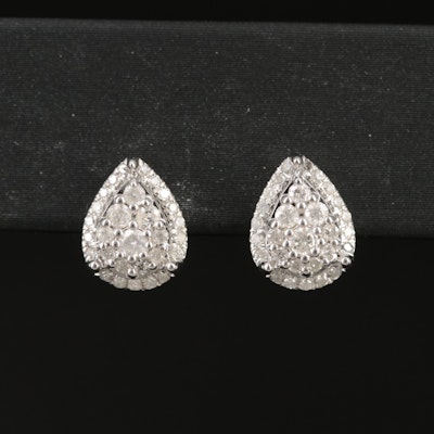 14K 0.68 CTW Diamond Stud Earrings