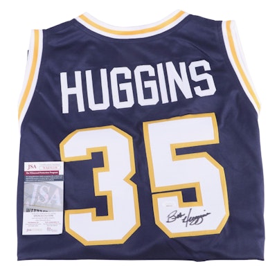 West Virginia Mountaineers Bob Huggins Signed Basketball Jersey