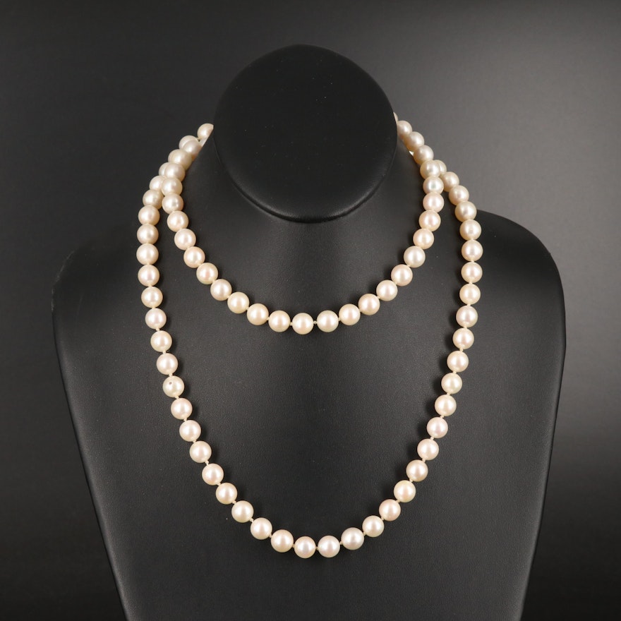 Endless Pearl Necklace