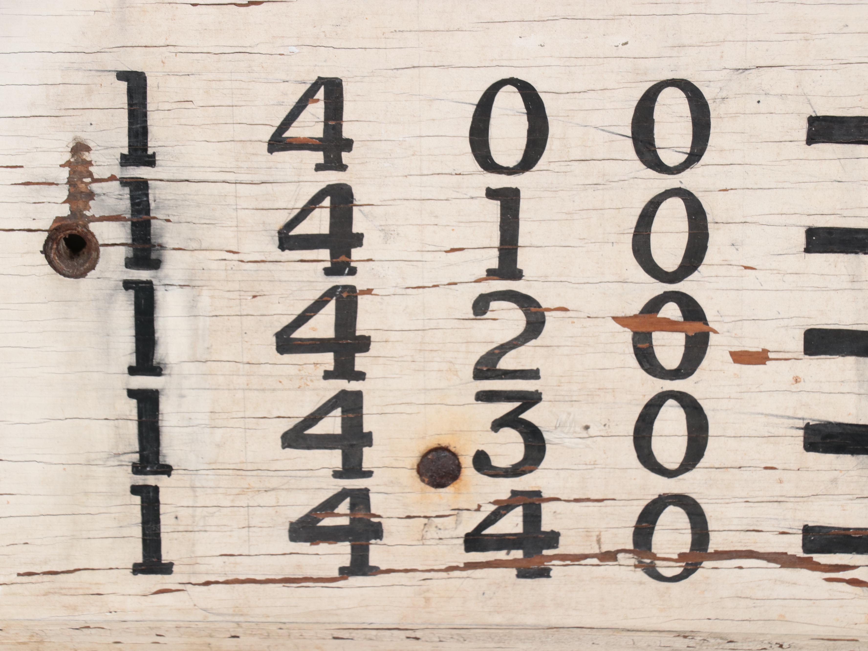 HandPainted Military Cafeteria Sign EBTH