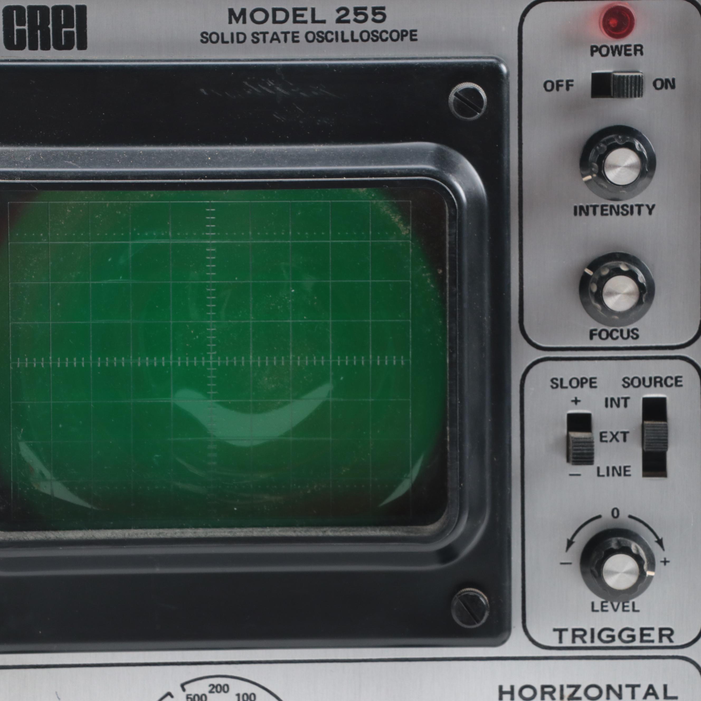 CREI by Conar Instruments Model 255 Solid State Oscilloscope EBTH