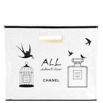 Chanel Parfums Promotional Square Tote Bag