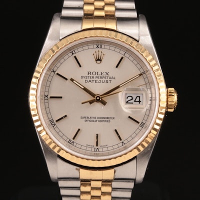2002 Rolex Oyster Perpetual Datejust Wristwatch