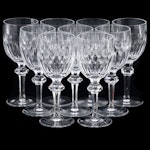 Waterford "Curraghmore" Cut Crystal Water Goblets, 1971-2007