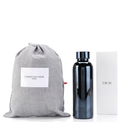Christian Dior Beauté Promotional Drawstring Pouch and Metal Water Bottle