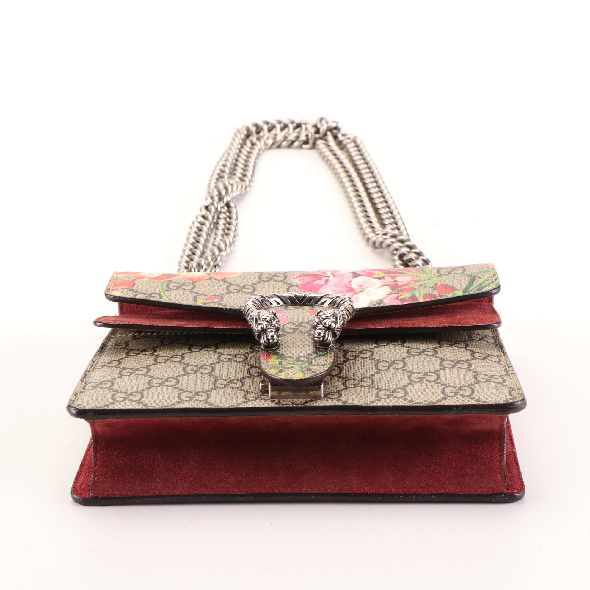 Gucci Dionysus Mini Crossbody Bag in FloraPrinted GG Supreme Canvas