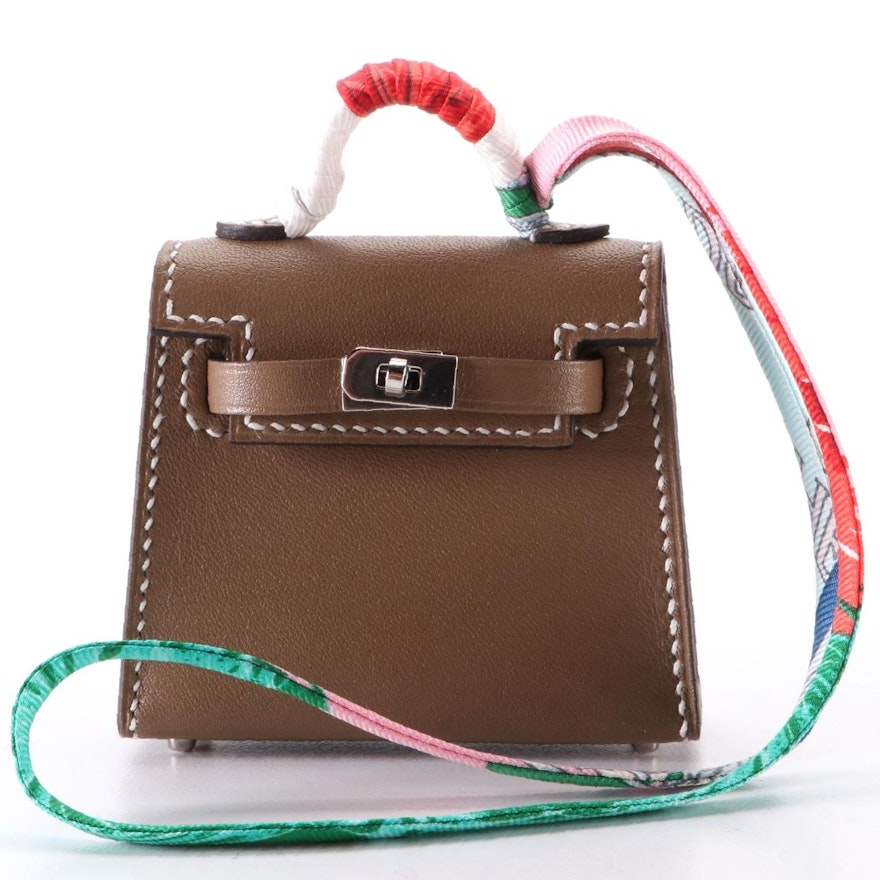 Hermès Kelly Twilly Bag Charm with Box