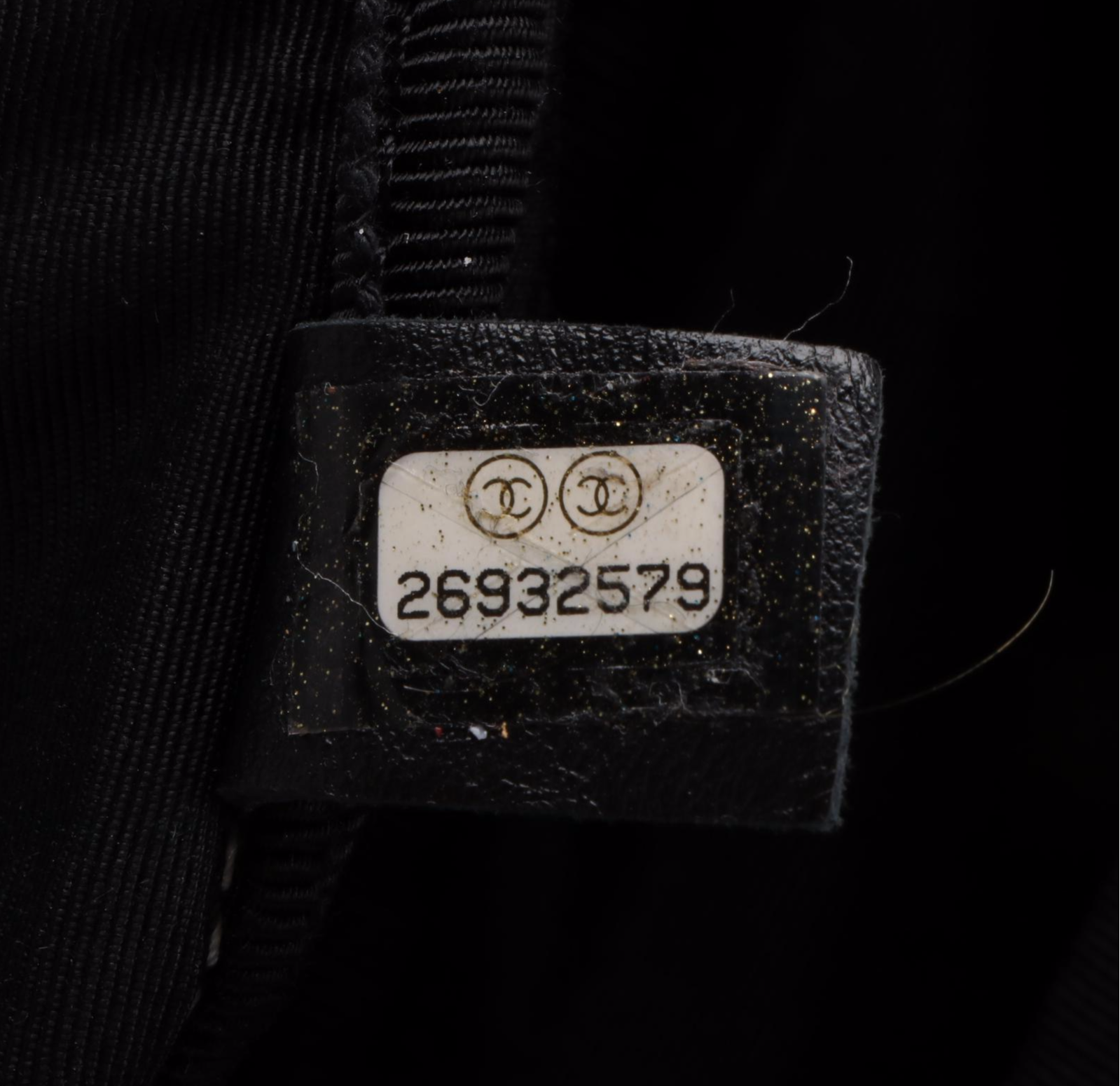 Chanel La Pausa Vinyl Backpack Purse with Box EBTH