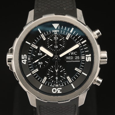 IWC Aquatimer Chronograph Stainless Steel Wristwatch