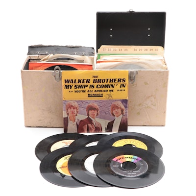 Walker Brothers, Rugbys, Johnny Cash, Willie Nelson and More 45 RPM Records