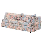 Drexel-Heritage Two-Seat Sofa in Printed Floral Upholstery